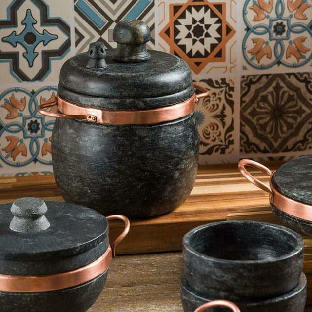 Kit 14 Peças - Cozinha de Pedra [ Mais BRINDE ESPECIAL ]